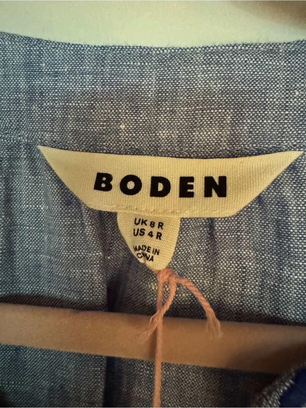 Boden Light Blue Embroidered Maxi Dress - Picture 9 of 10